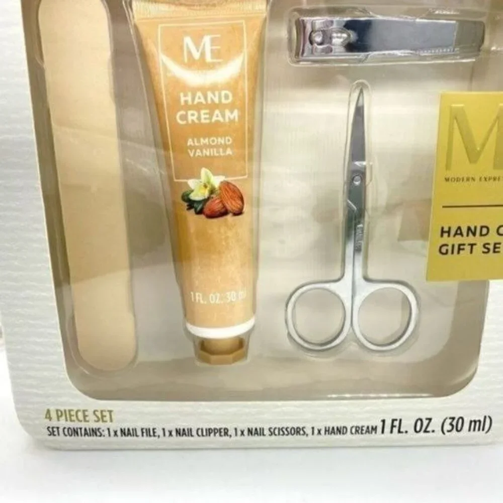 Bath & Body Gift Set & Hand Care Gift Set Almond Vanilla New